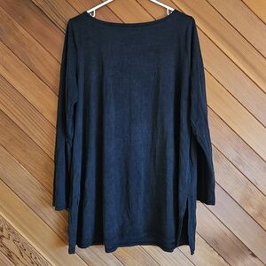 Black Eileen Fisher Tunic Size Large